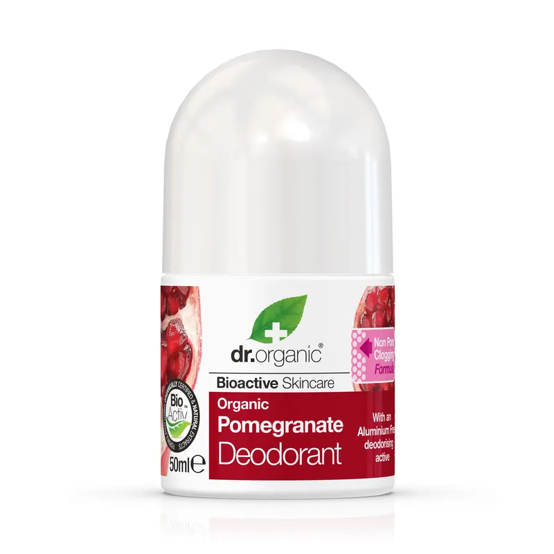 Erbjudande Deo Granatäpple Roll-On 50ml Dr Organic