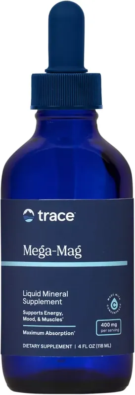 Trace Minerals Liquid Mega-Mag 400 mg 118 ml Rea