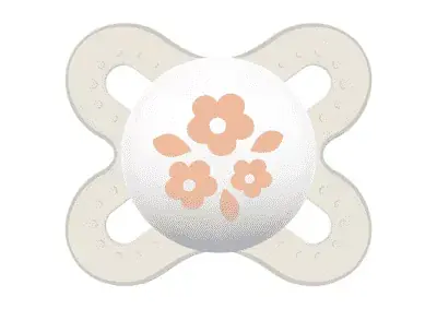 Fynd Start Napp 1-pack - 0-2 mån - MAM Rosa (Blommor)