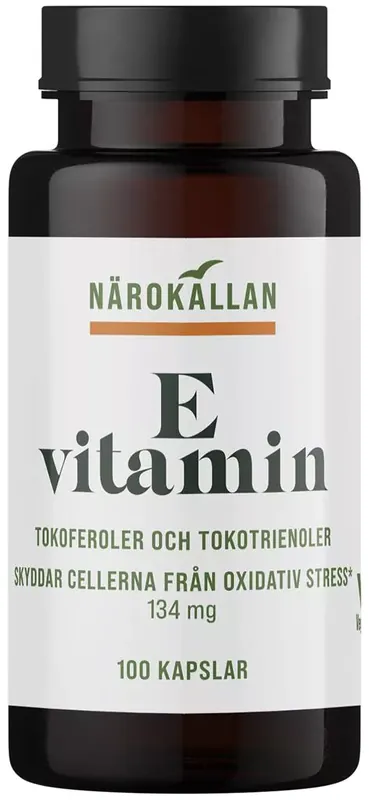 Närokällan E-Vitamin 200IE 100 kapslar Fynd