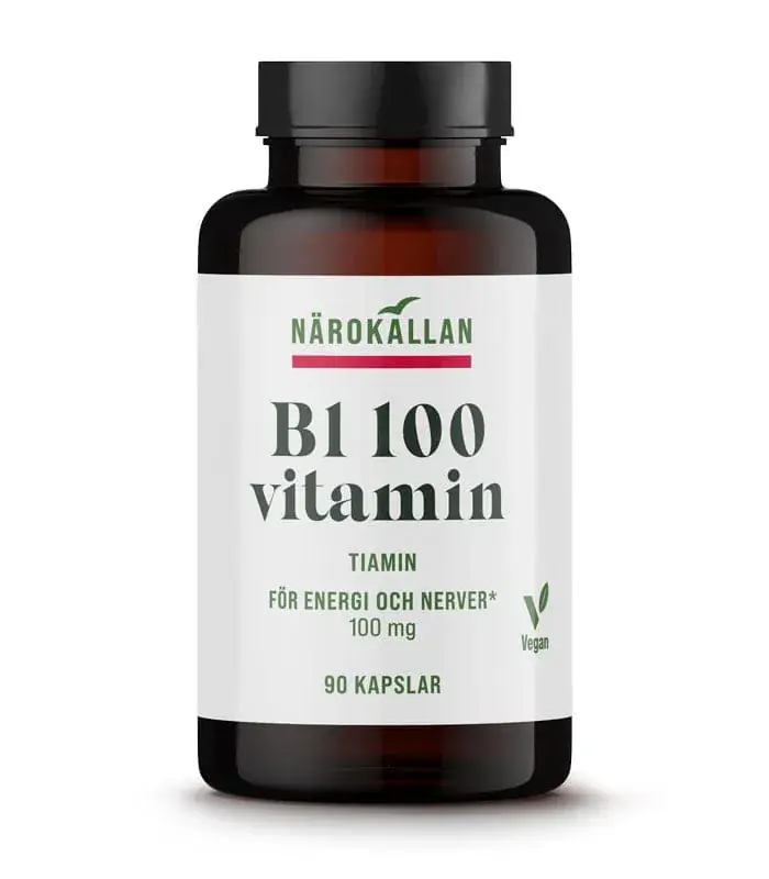 Närokällan B1 100 mg 90 kapslar Kundfavorit