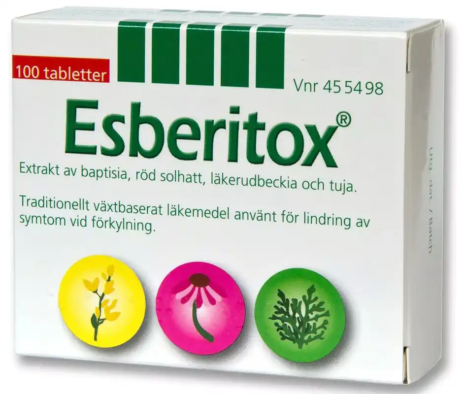 Esberitox 100 tabletter Fynd