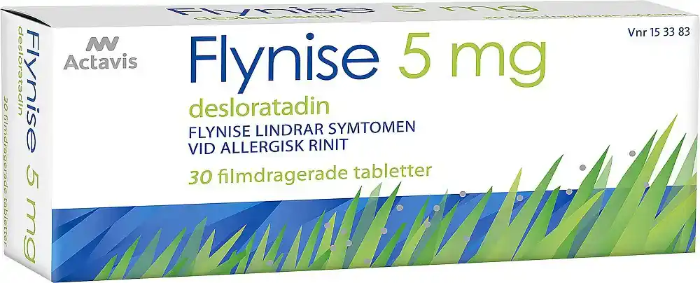 I lager Flynise, filmdragerad tablett 5 mg 30 st