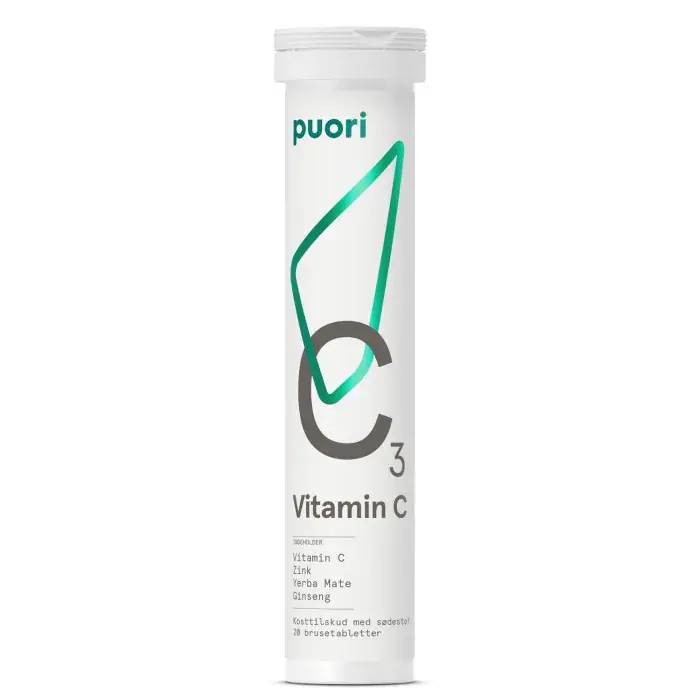 Puori C3 C-vitamin 20 brustabletter Utförsäljning