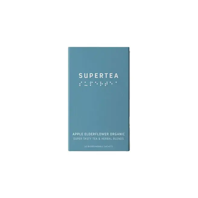 Supertea Apple Elderflower Organic 20 påsar Populär