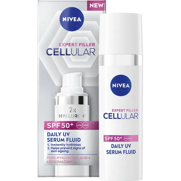 Outlet NIVEA Serum dagkräm Cellular Expert Filler Daily UV Fluid SPF50, 30 ml