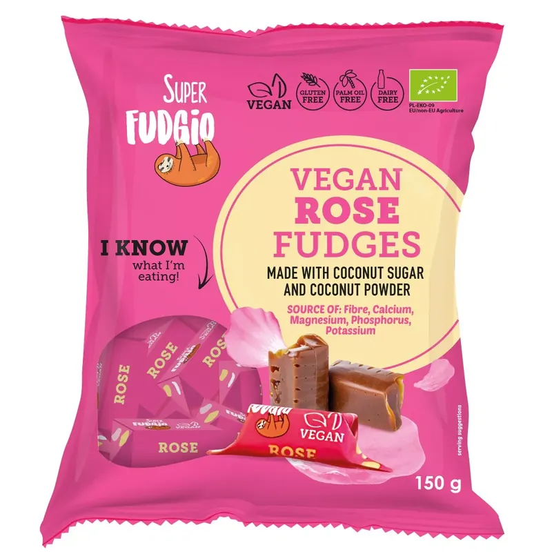 Endast idag Fudge Rosenblad 150g Super Fudgio
