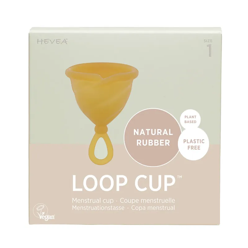 Rabatter Hevea - Loop Cup Menskopp i Naturgummi Storlek 1