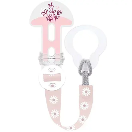 MAM Clip it! Napphållare Rosa (Blommor) Billig