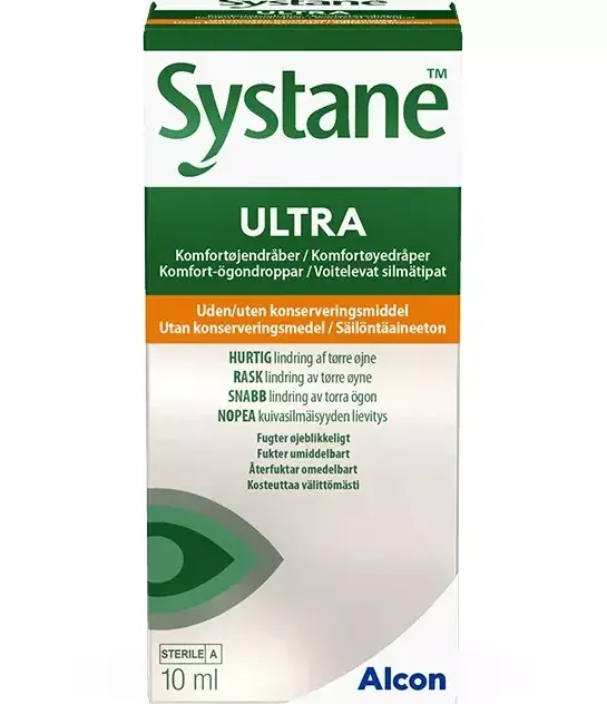 Kampanj Systane Ultra utan konserveringsmedel 10 ml