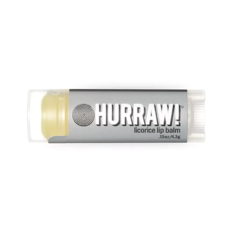 Hurraw Lip Balm Licorice 4,8g Rabatter