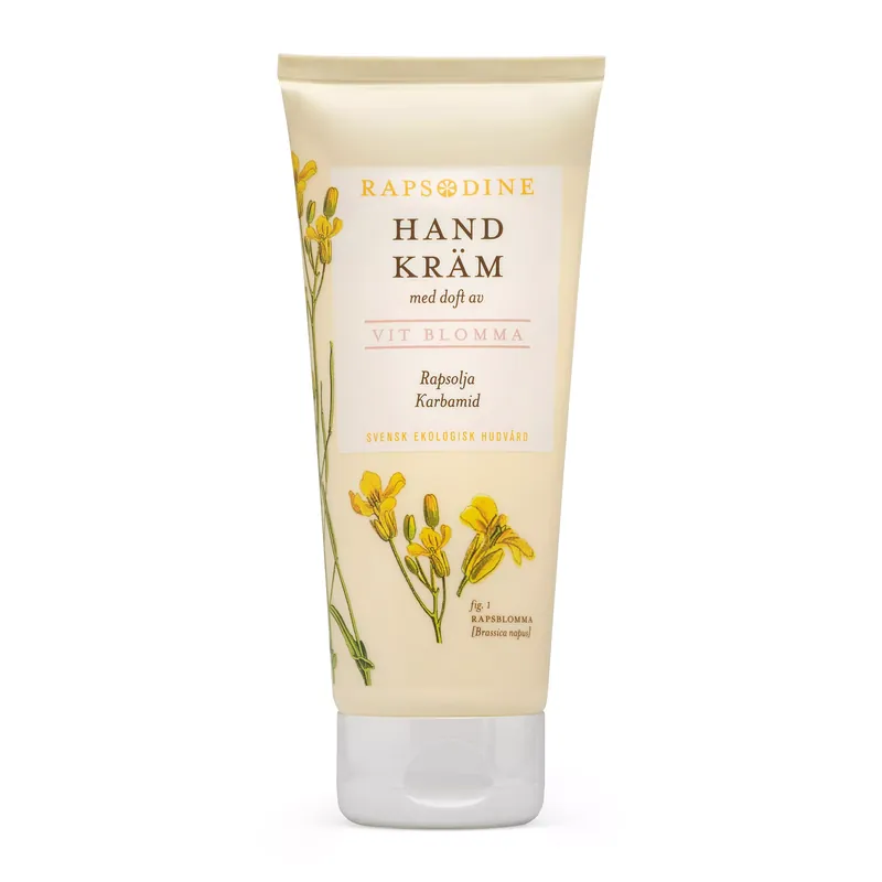 Handkräm Vit Blomma 200ml Rapsodine prisnedsättning