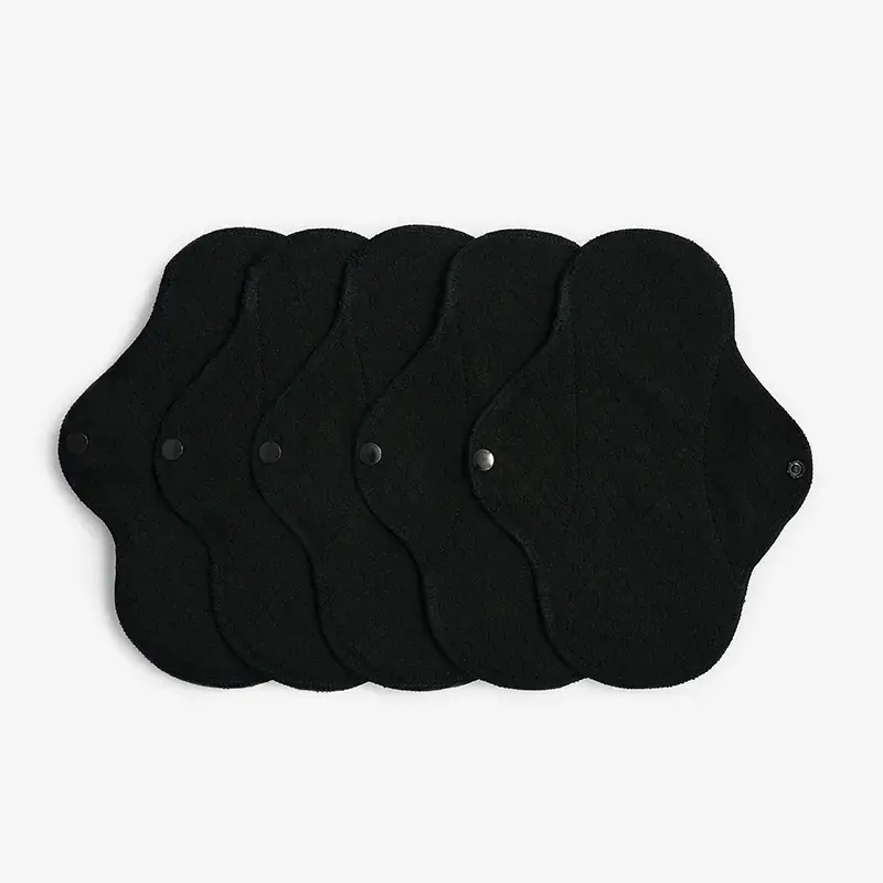 Trosskydd - Workout Collection - Imse Small - Med knapp Svart 5-pack Kampanj