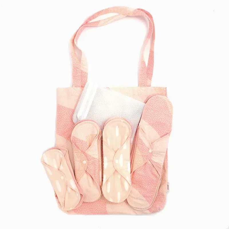 Expressleverans Startpaket med tygbindor - ImseVimse Pink Sprinkle