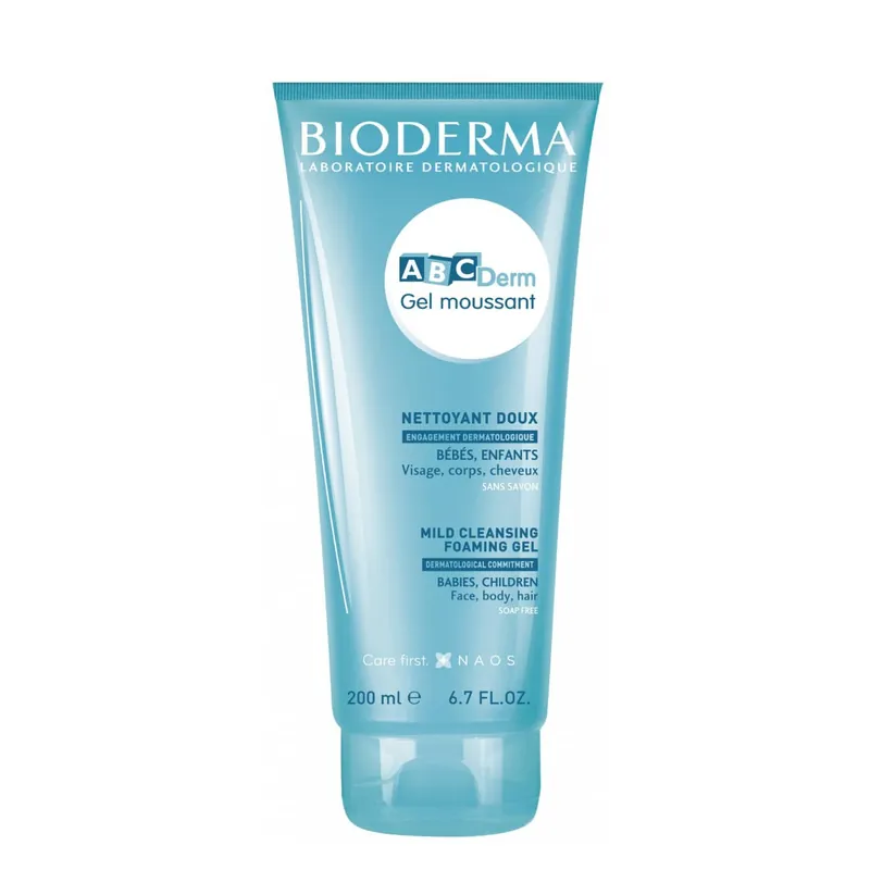 Bioderma ABCDerm Mild rengörande skumgel Snabb frakt