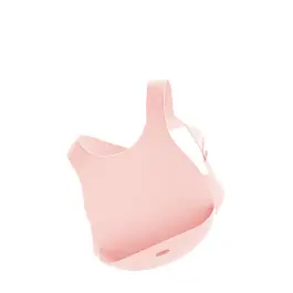 Nedsatt pris Minikoioi Flexi-Bib Justerbar silikonhaklapp Rosa 6m+
