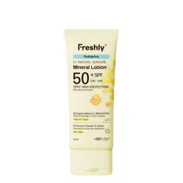 Freshly D+ Natural Suncare Pediatrics Mineral Lotion SPF50+ 50 ml Rabatter