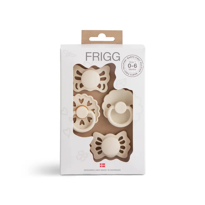 Snabb frakt Frigg Babys första nappar 4-pack