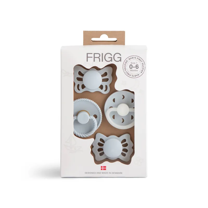 Erbjudande Frigg Babys första nappar 4-pack