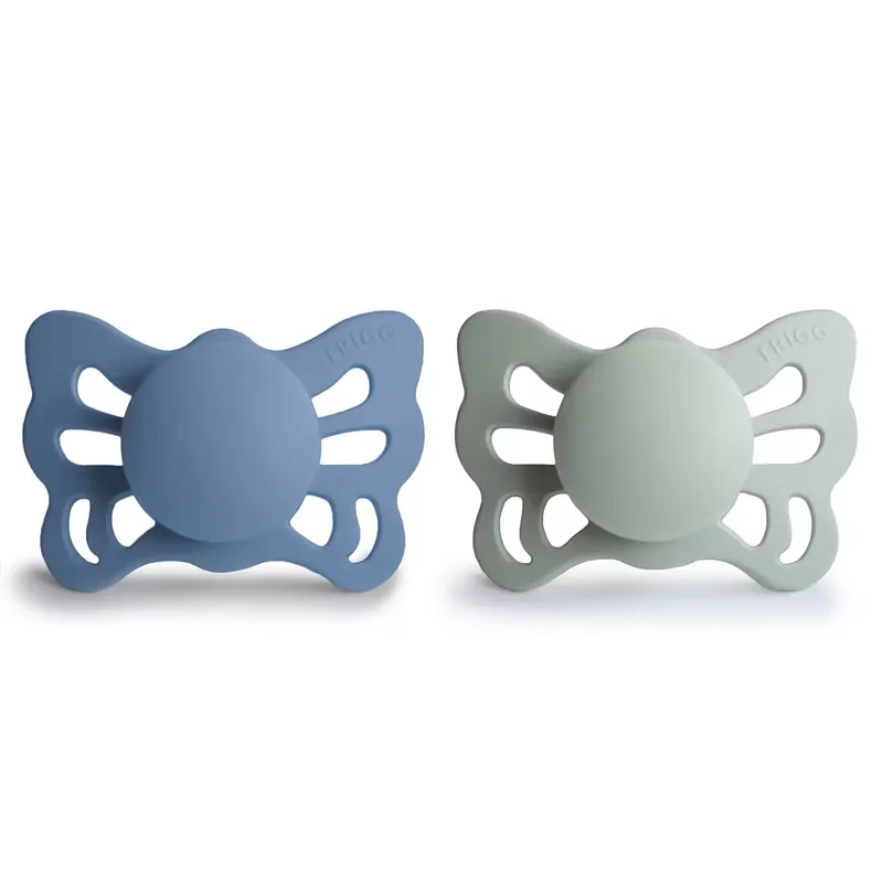 Silikonnap Frigg Butterfly 2-pack Bästa pris