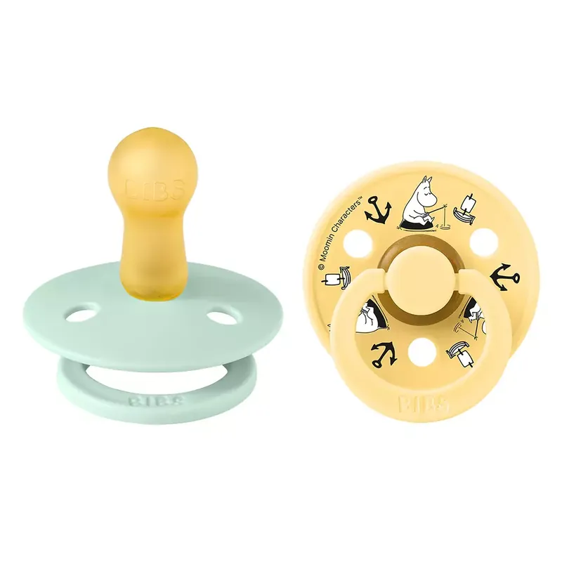 Bibs x Moomins naturgummidummy 2 st Lågt pris