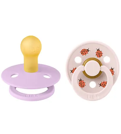 Endast idag BIBS Colour Nappar - Stl. 1 - 2-pack - Rund - Violet Sky Mix