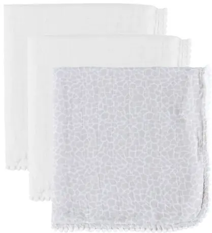 Jack o Juno Muslinfiltar - 40x40 cm - 3-pack - Pom Pom Mini - Pe Nedsatt pris