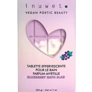 Inuwet Badtablett Fizz - 200 g - Blueberry Reapris