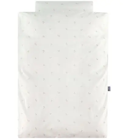 Populär Nørgaard Madsens Sängkläder - Junior - Vit m. Beige Blad