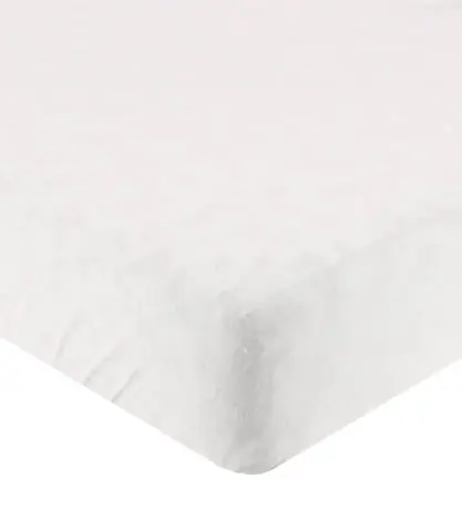Begränsat antal Cam Cam Dra-På-Lakan - 70x140x15 cm - Off White