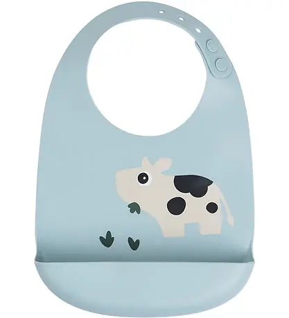 Done by Deer Haklapp m. Ficka - Silikonkon - Dotti Blue Lägg i varukorgen