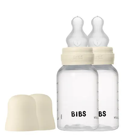 I lager BIBS Nappflaska - 2-pack - 150 ml - PP/Silikon - Ivory