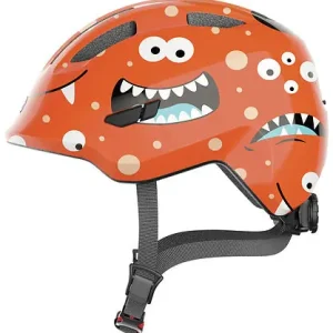 Abus Cykelhjälm - Smiley 3.0 - Orange Monster Snabb leverans