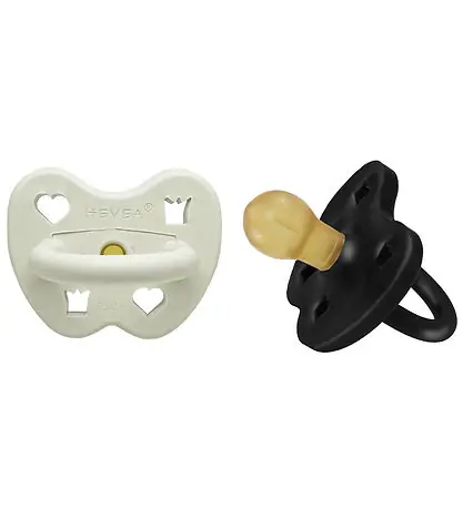 Billigare Hevea Nappar - 3-36 Mån. - 2-pack - Naturgummi - Icy Fjord