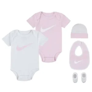 Nike Gåvoset - Body k/ä/Tofflor/Mössa/Dregglisar - Rosa Billig