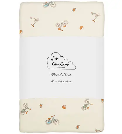 Cam Cam Dra-På-Lakan - 60x120x15 cm - Cyklar Utförsäljning