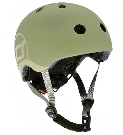 Scoot and Ride Cykelhjälm - Olive Lägg i varukorgen