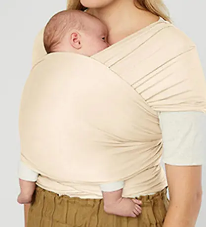 Ergobaby Stretchomslag - Aura Wrap Sticka - Cream I lager