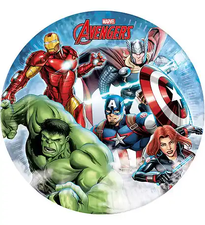Decorata Party Papperstallrikar - 8-pack - 23 cm - Avengers Infi Bästa pris