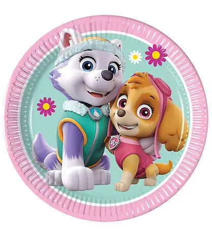 Lägg i varukorgen Decorata Party Papperstallrikar - 8-pack - 19,5 cm - Paw Patrol