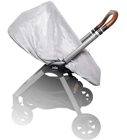Easygrow UV-Net För barn/Sittvagna - UV50+ - Silver Expressleverans