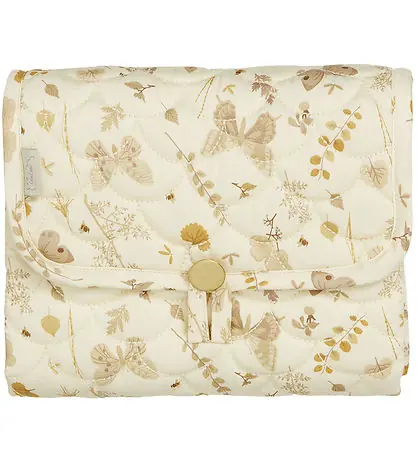Cam Cam Skötbädd - 70x44 cm - Beige m. Blad/Som Snabb leverans