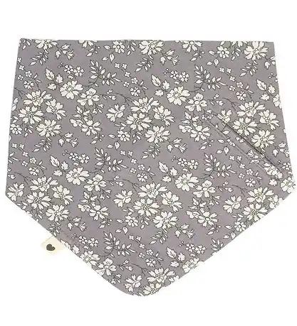 Sänkt pris Bibs X Liberty Dregglisar - Bandana - Blommor - Fossil Grey