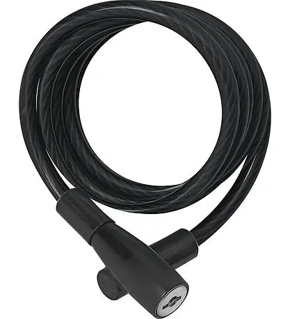 Reapris Abus Spirallås 3506K - 120 cm - Svart