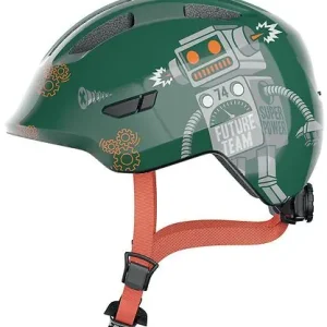 Abus Cykelhjälm - Smiley 3.0 - Green Robo Populärt val