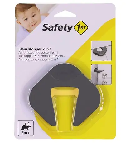Extra rabatt Safety 1st Dörrstopp/Fingerskydd - Grå