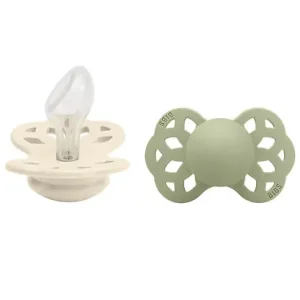 Begränsad tid BIBS Infinity Nappar - 2-pack - Stl. 2 - Anatomisk - Ivory/Sage