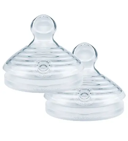 Nuk Flasknappar napp - For Nature tet Silikon - 2-pack - storlek Begränsad tid