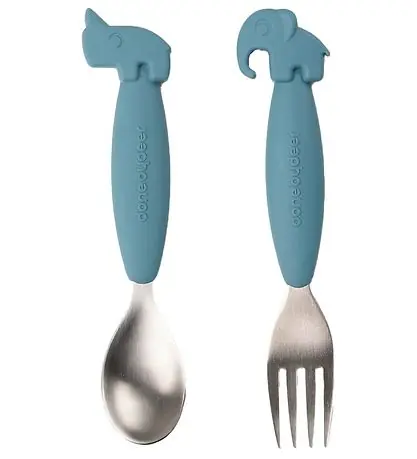 Lägg i varukorgen Done by Deer Bestickset - 2-pack - Blue
