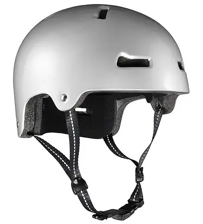 Lågt pris Reversal Protection Cykelhjälm - Lyx - Silver